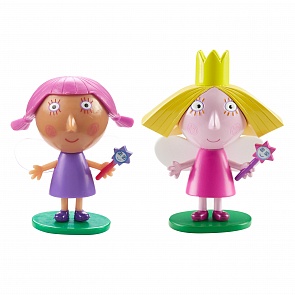 Игровой набор - фигурки Холли и Вайолет из серии Маленькое королевство Бена и Холли (Росмэн, 30972ros)